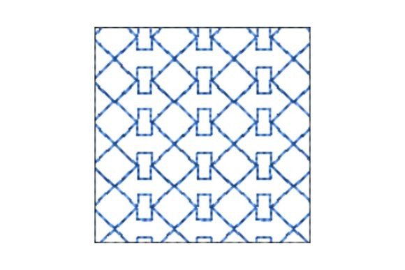 Download Japanese Sashiko Shape Square - Square Collection