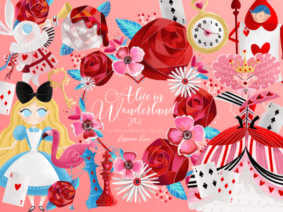 Download Queen of Hearts Clipart, Wonderland PNG - Queen of hearts Collection