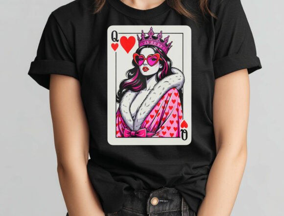 Download Queen of Hearts PNG, Retro Playing Card - Queen of hearts Collection